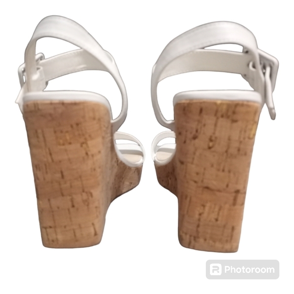Marc Fischer Lukey Cork Wedge Sandal Size 8M NWOT - Picture 9 of 11